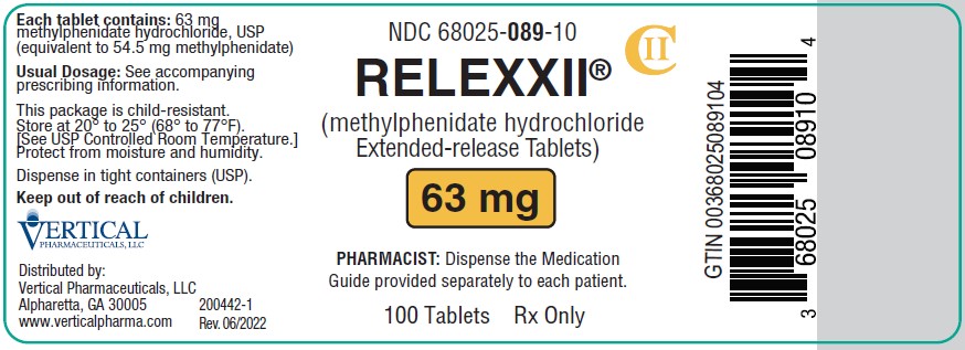 RELEXXII 45 mg 30ct Bottle Label
