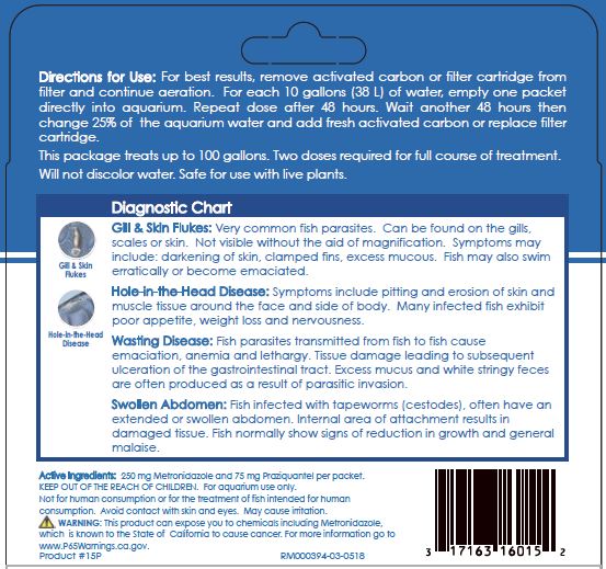 API General Cure Powder - 20 Pack Fish Medication For Freshwater & Saltwater Aquariums