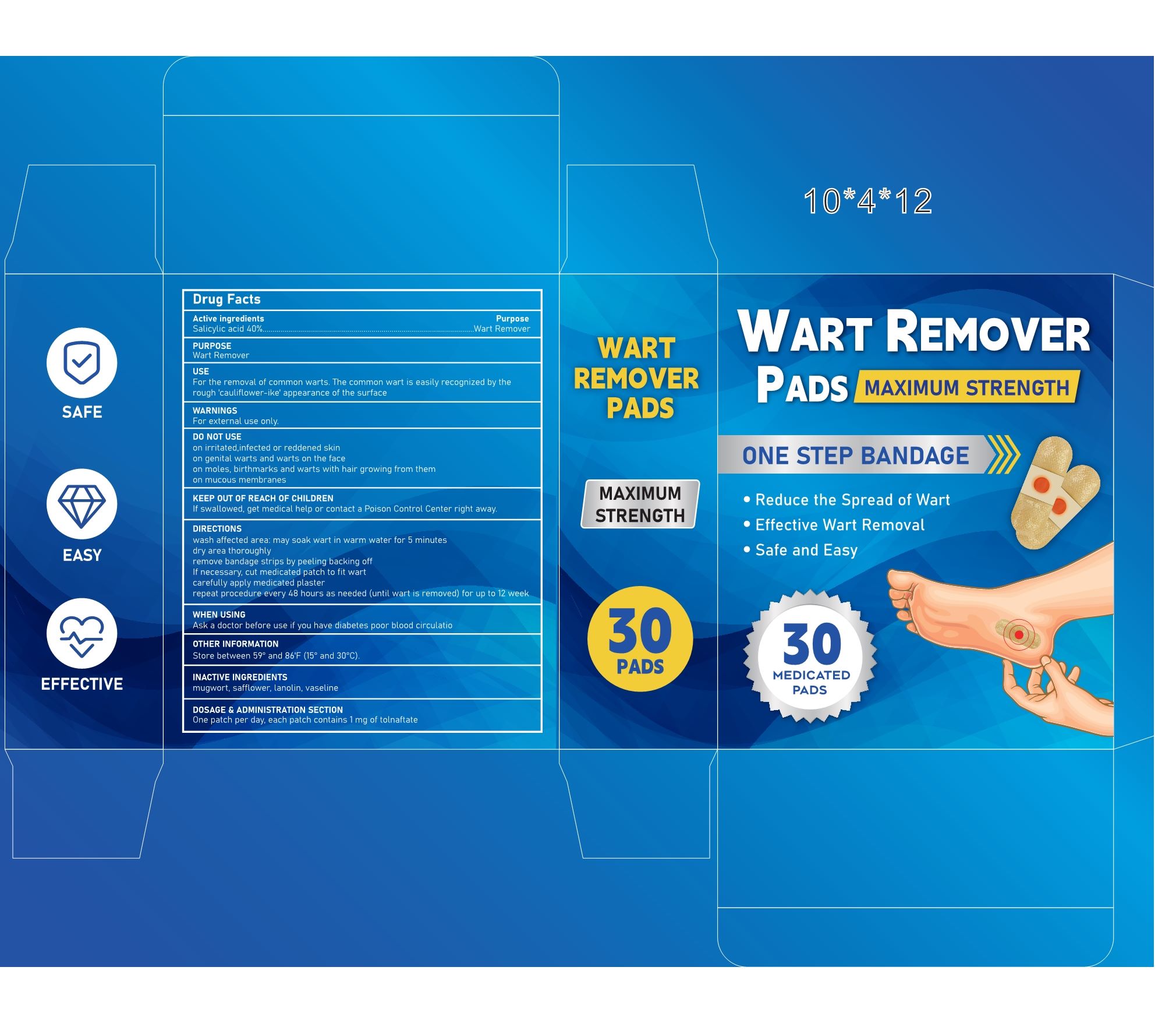 Wart Remover Pads