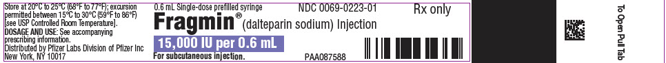 PRINCIPAL DISPLAY PANEL - 0.6 mL Syringe Blister Pack Label