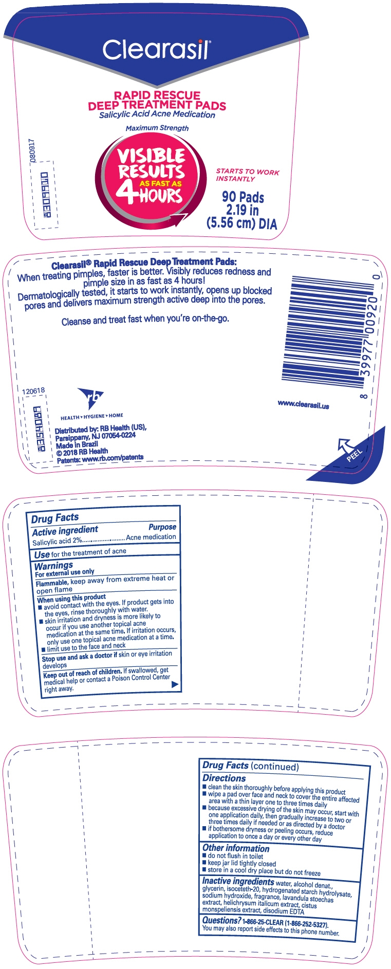 PRINCIPAL DISPLAY PANEL - 90 Pad Jar Label