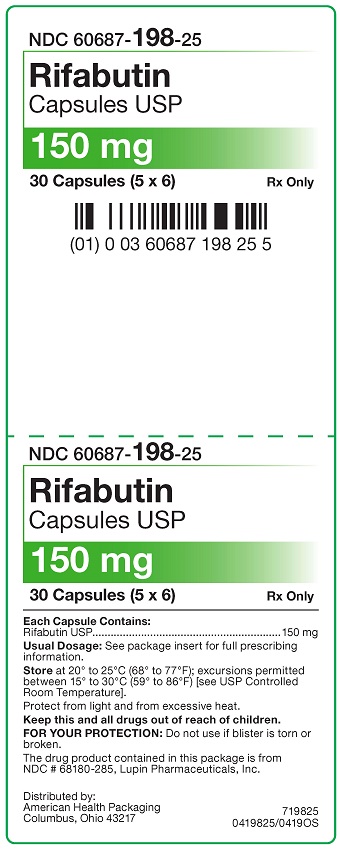 Rifabutin by American Health Packaging RIFABUTIN capsule