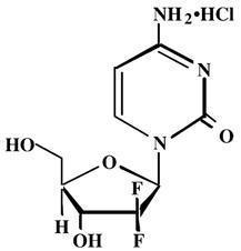 Gemcitabine for Injection Chemical Structure