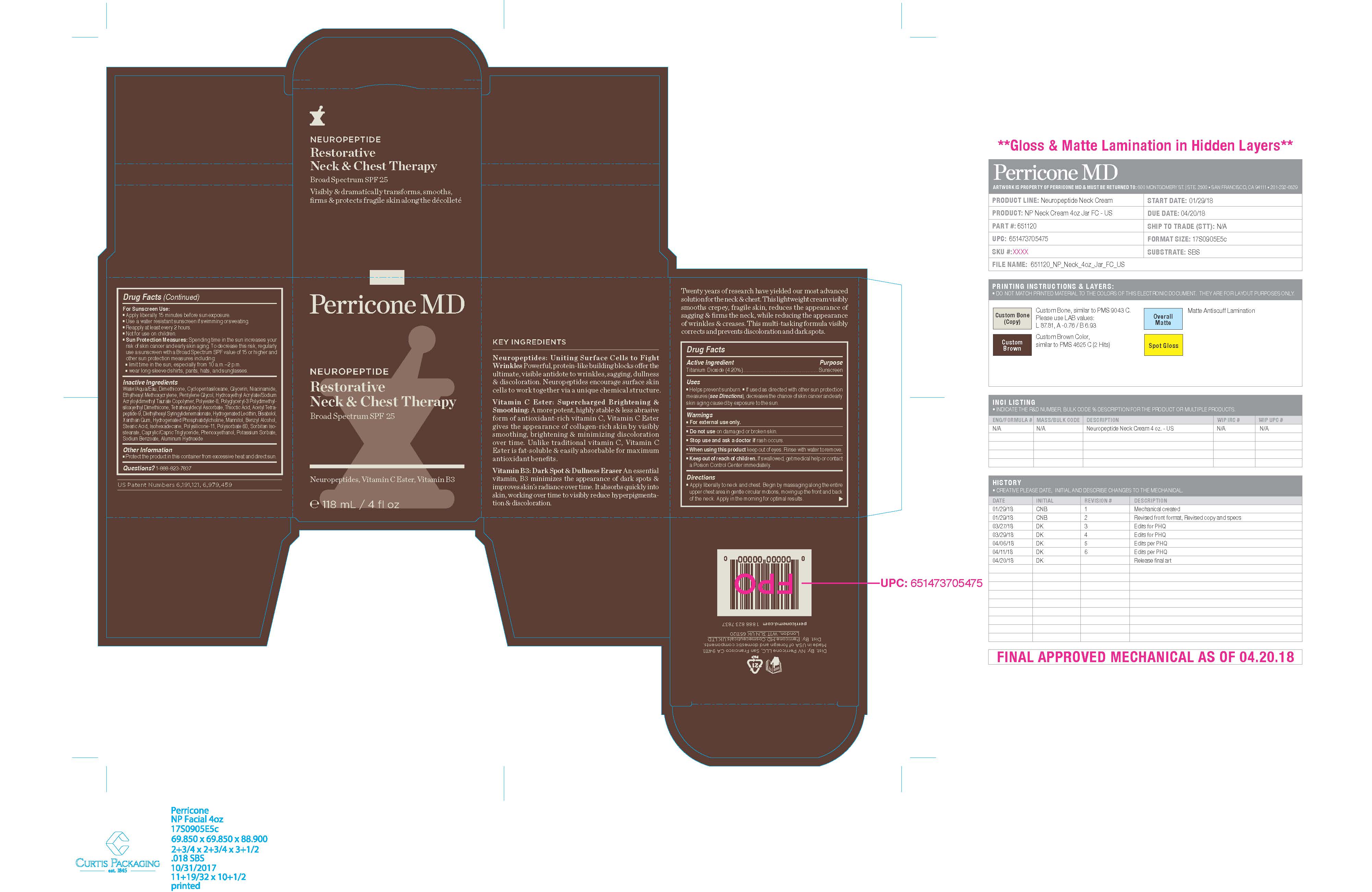 Package Label Principal Display Panel