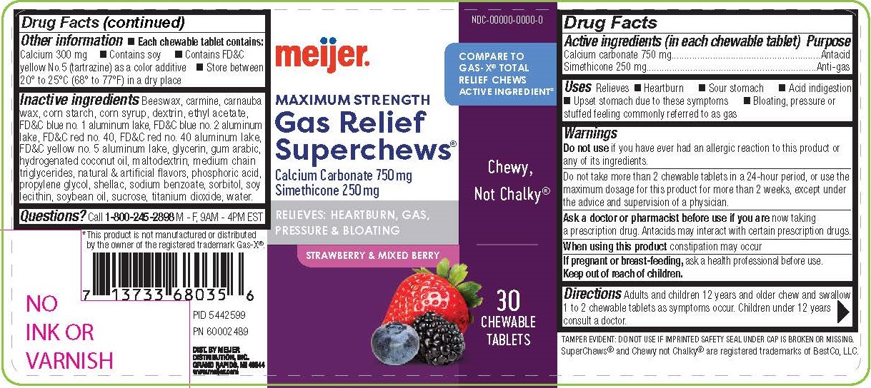 Meijer Max Gas 30ct