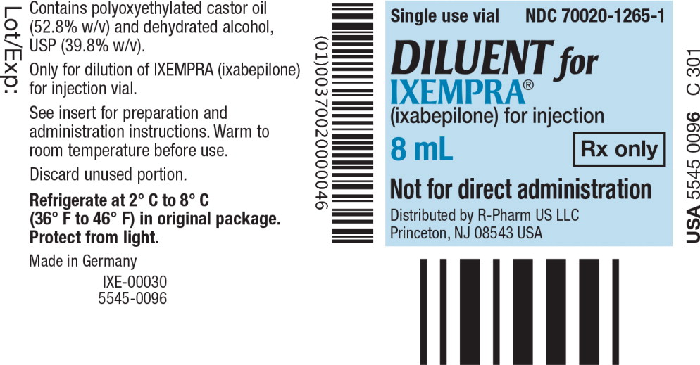 Principal Display Panel - Vial Label
