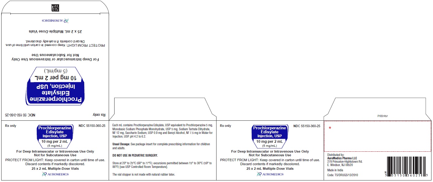 PACKAGE LABEL-PRINCIPAL DISPLAY PANEL-10 mg per 2 mL (5 mg/mL) - Container-Carton (25 Vials)