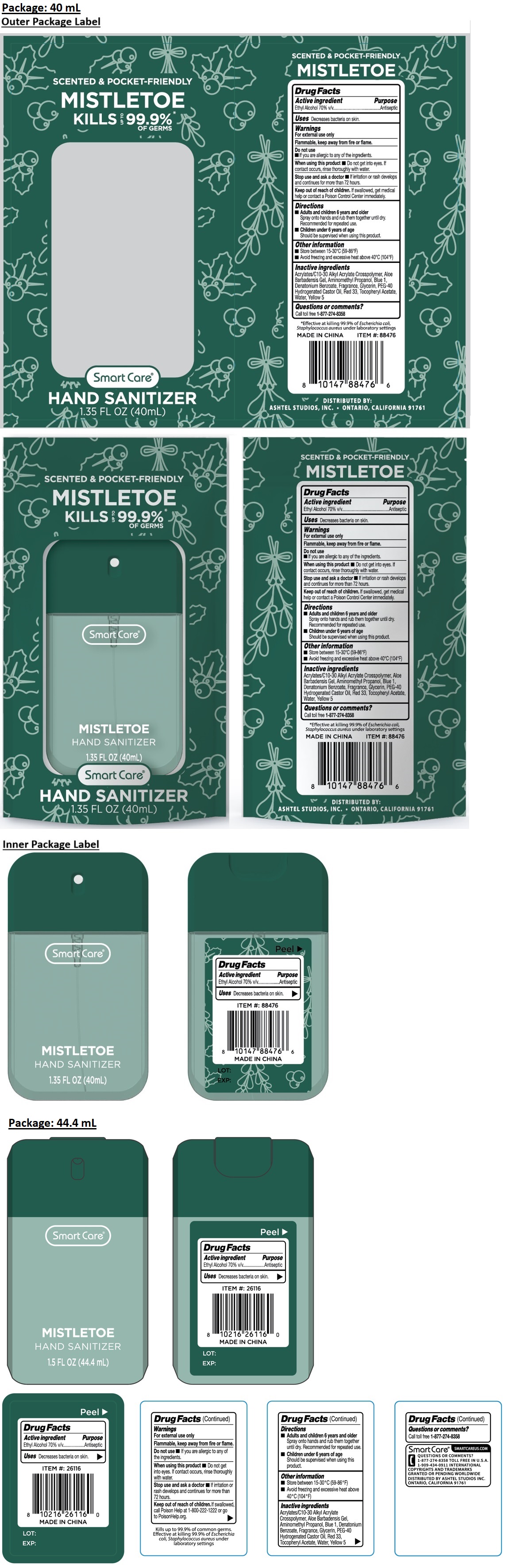 MISTLETOE HAND SANITIZER