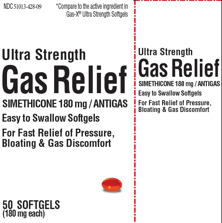 Ultra Strength Gas Relief 50ct