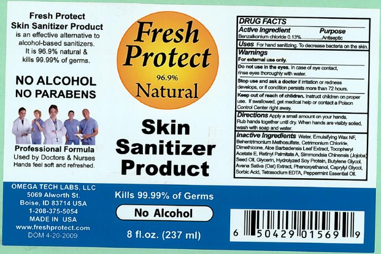 PRINCIPAL DISPLAY PANEL
Fresh Protect
Skin Sanitizer Product
8 fl. oz. (237 ml)
