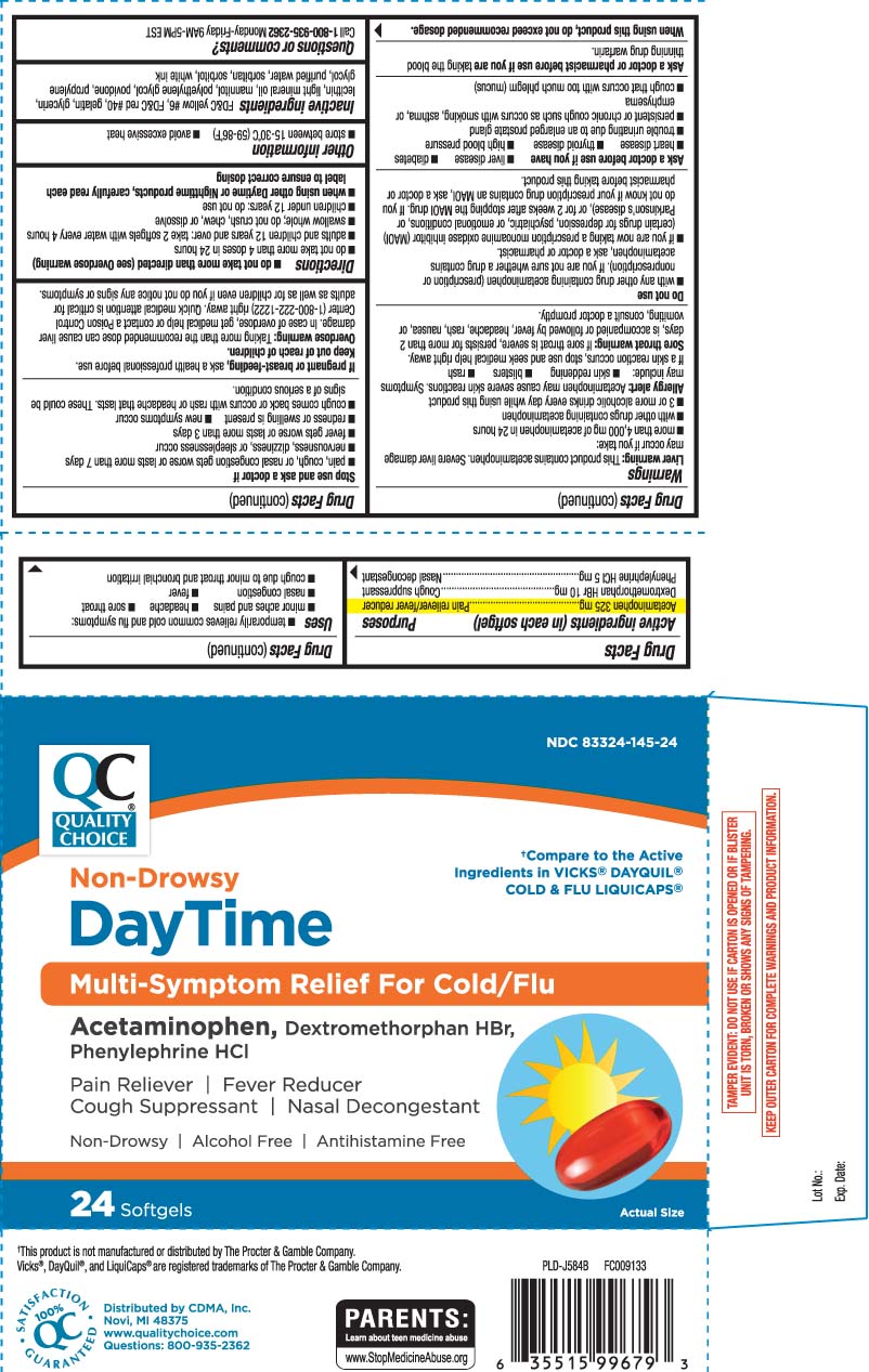 Acetaminophen 325 mg Dextromethorphan HBr 10 mg Phenylephrine HCl 5 mg