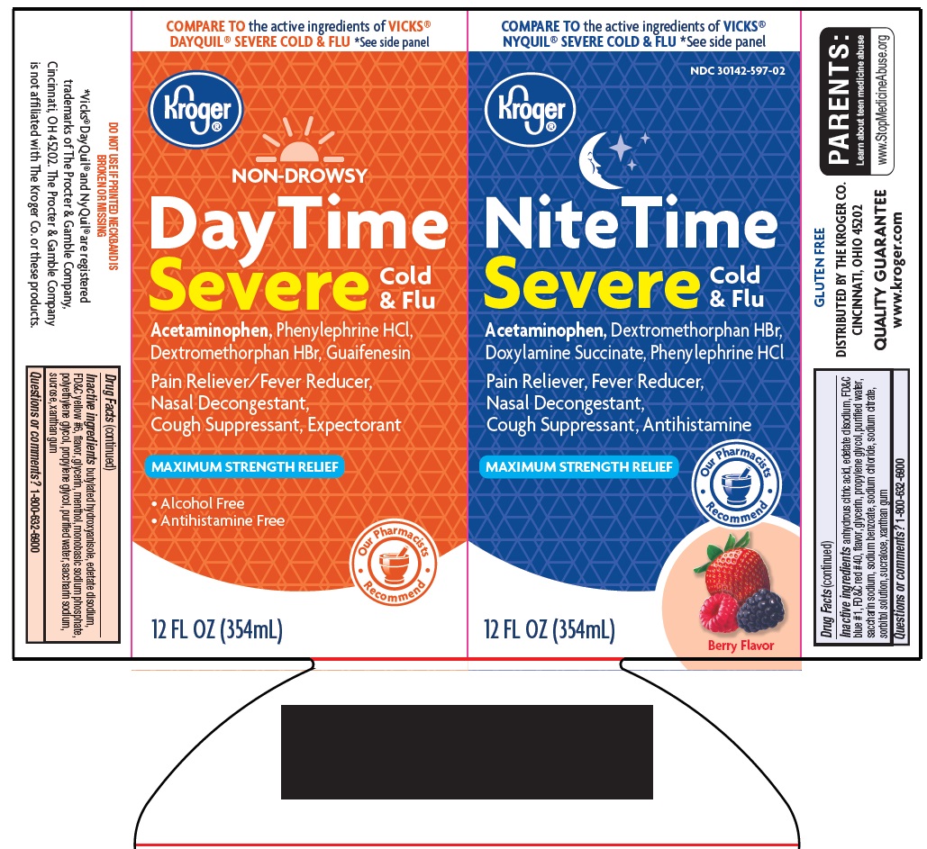 DayTime Severe Cold & Flu, NiteTime Severe Cold & Flu Image 1