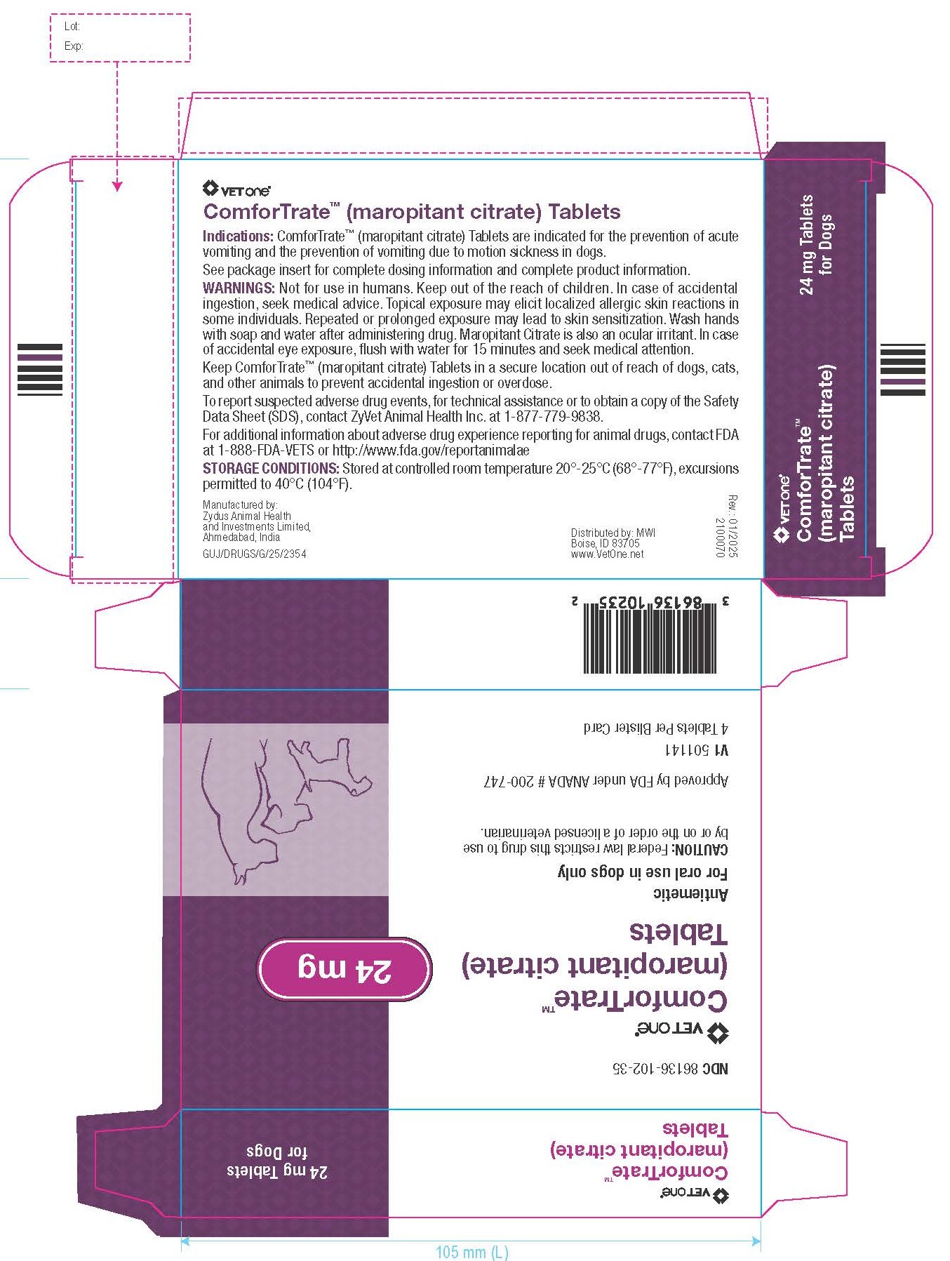 maropitant tabs-24mg