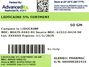 Lidocaine 5% Ointment 50gm