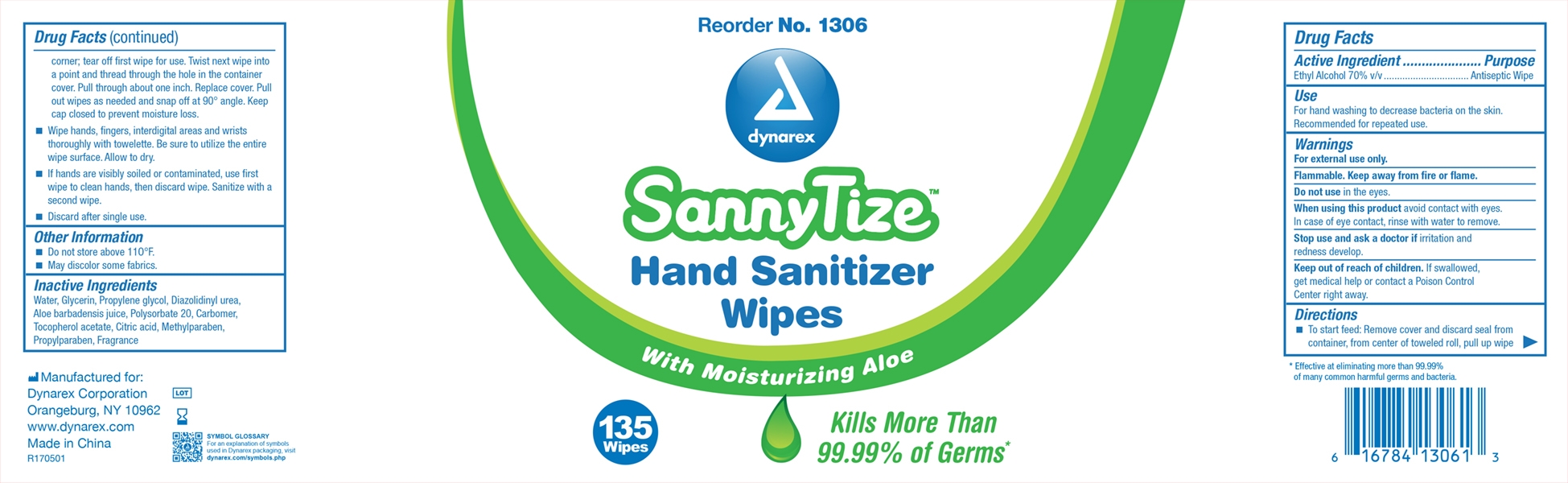 hand sanitizer wipe