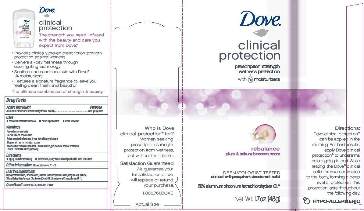 Dove Clinical Rebalance 1.7 oz carton