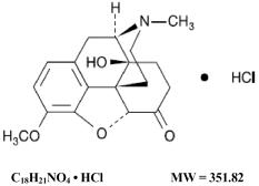 OXYCODONE STRUCTURE IMAGE