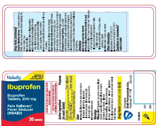 Ibuprofen brown label