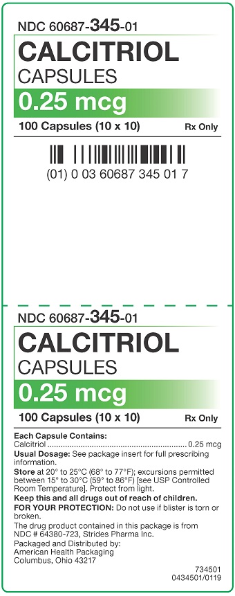 Carton Label 0.25 mg 