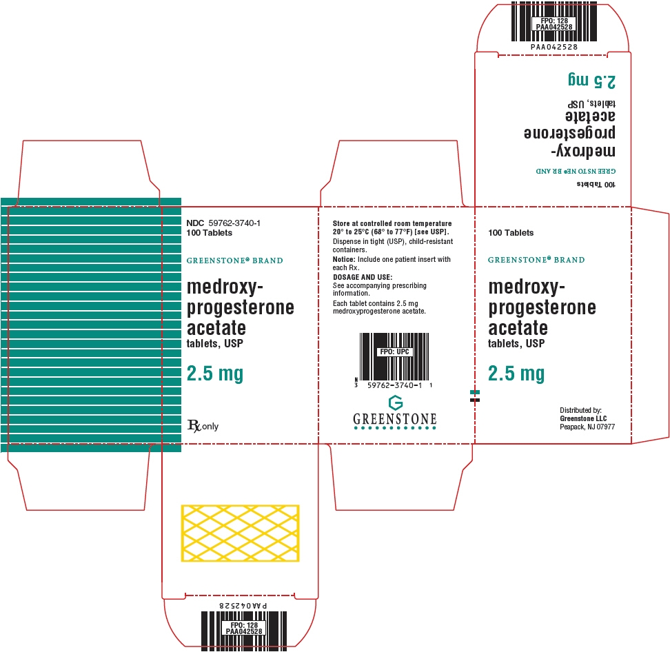 PRINCIPAL DISPLAY PANEL - 2.5 mg Tablet Bottle Carton