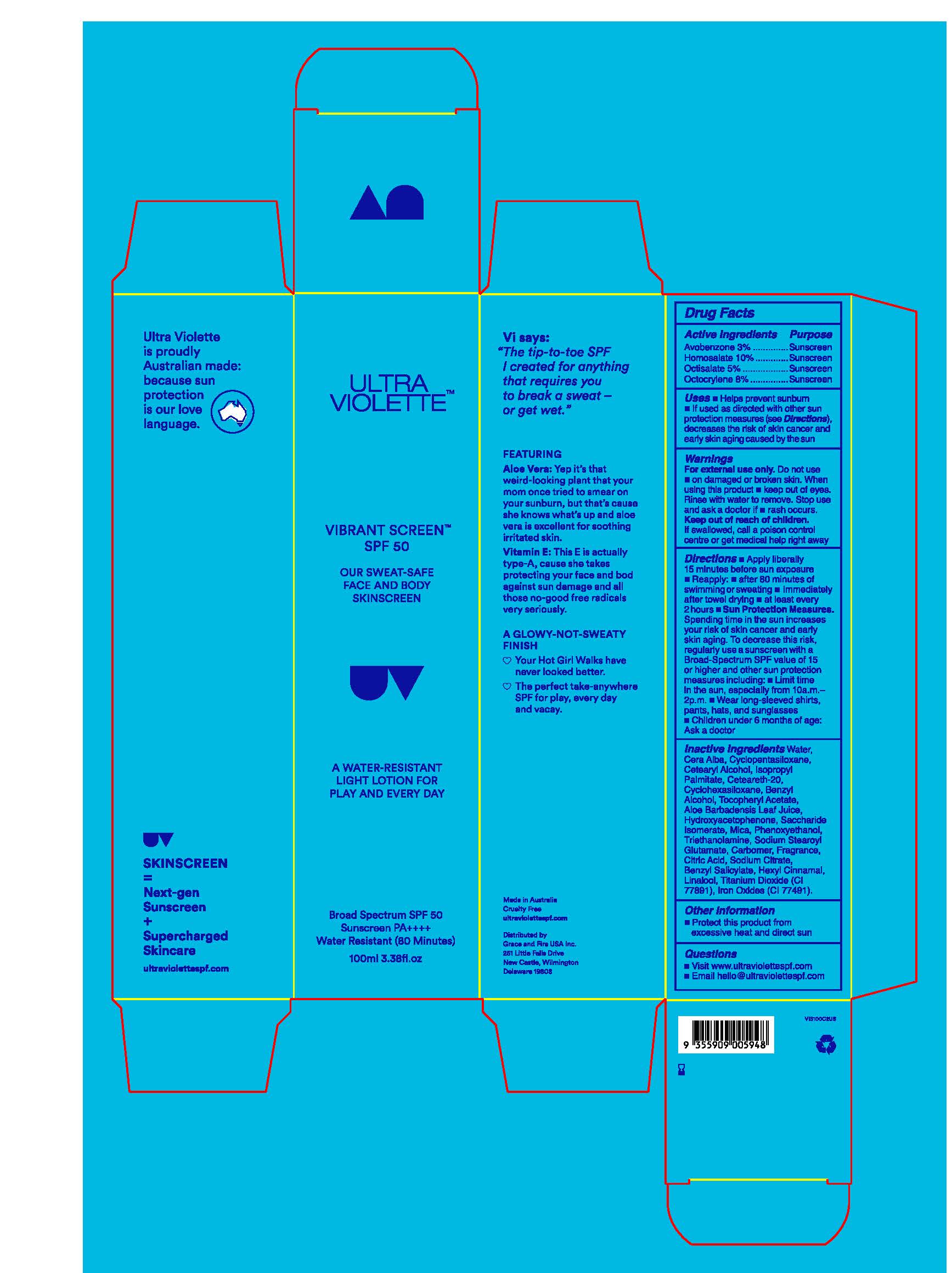 UV VIBRANT SCREEN 100ML