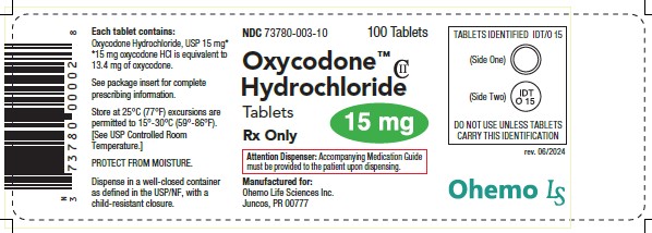 Oxycodone AG 15mg