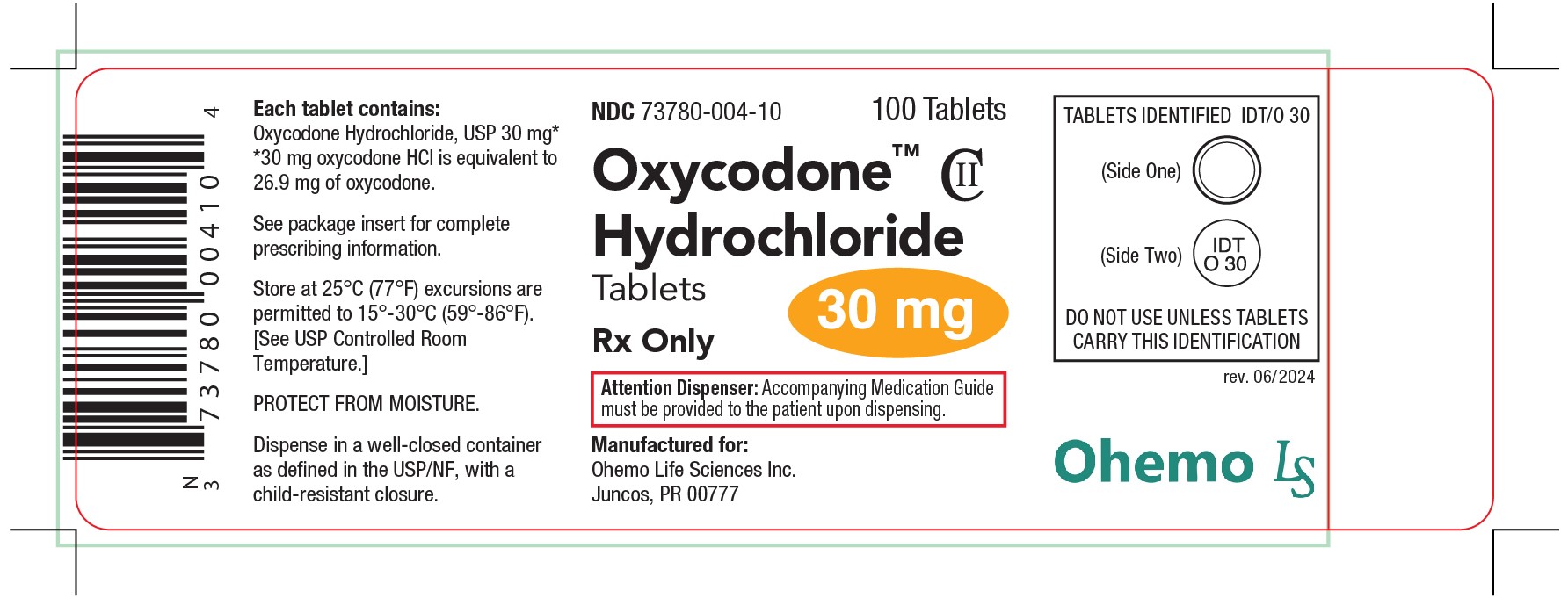 Oxycodone AG 30mg