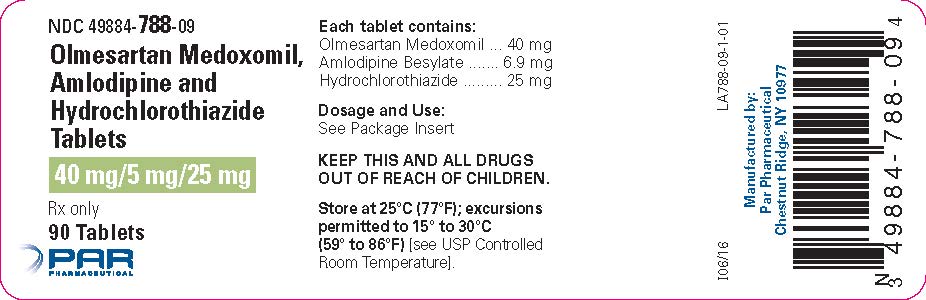 40 mg, 5 mg and 25 mg - 90s