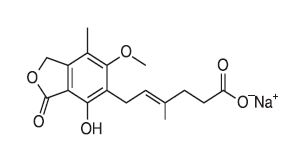 Mycophenolic Acid Structrural Formula