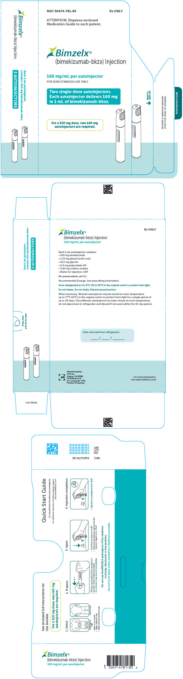 PRINCIPAL DISPLAY PANEL - 160 mg/mL Autoinjector Carton