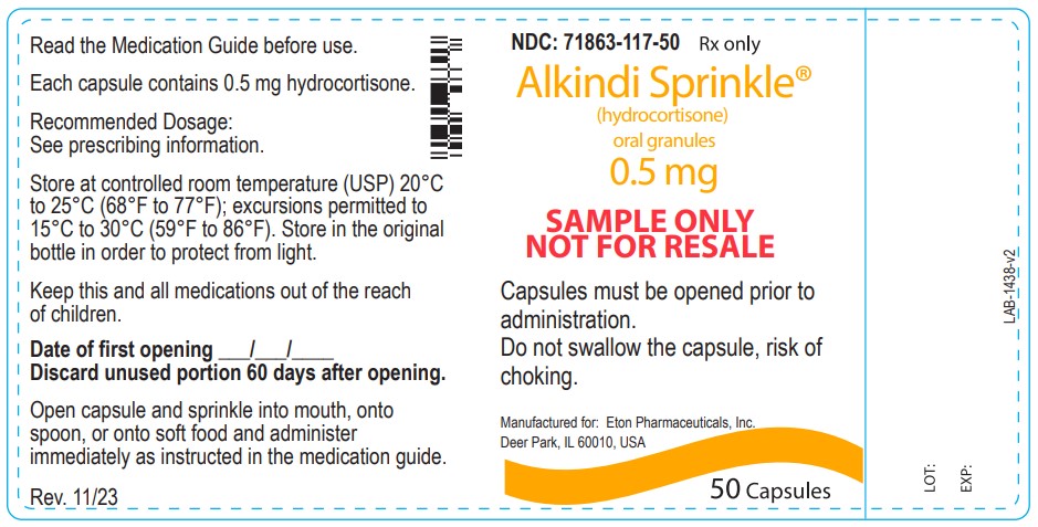 Alkindi Sample Container 0.5mg