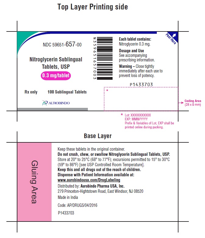 PACKAGE LABEL-PRINCIPAL DISPLAY PANEL - 0.3 mg (100 Tablets Bottle)