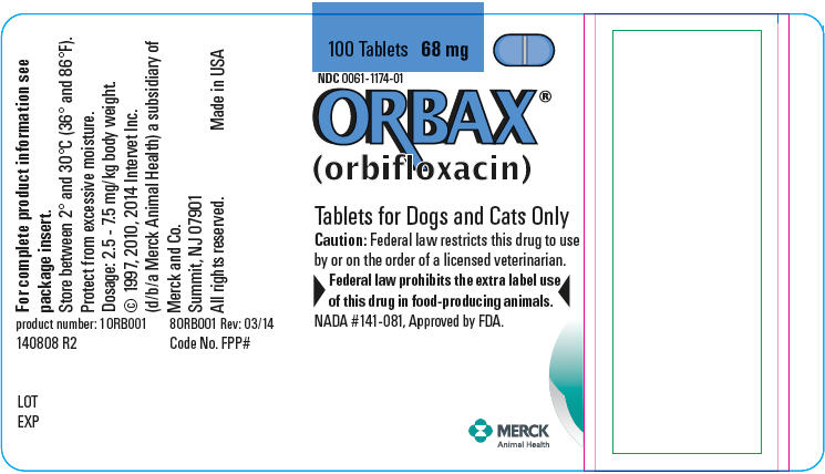 PRINCIPAL DISPLAY PANEL- 68 mg Tablet Bottle Label