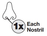 1x each nostril image