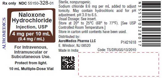 PACKAGE LABEL-PRINCIPAL DISPLAY PANEL-4 mg per 10 mL (0.4 mg / mL) - Container Label