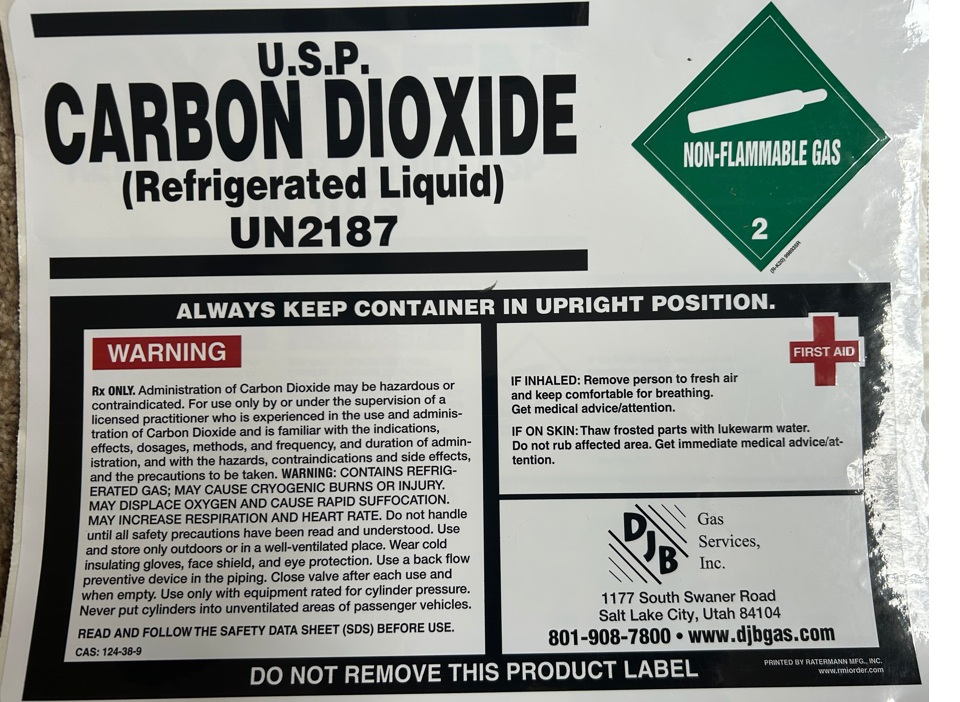 carbon dioxide liquid two 2025