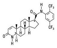 dutasteride structural formula