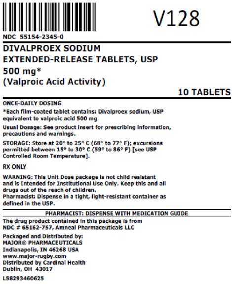 500mg bag label