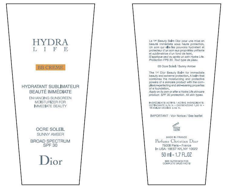 Hydra Life Sunny Amber Inner Label