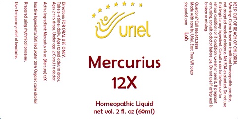 Mercurius 12X Liquid