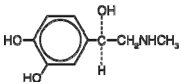 Epinephrine Structrual Formula