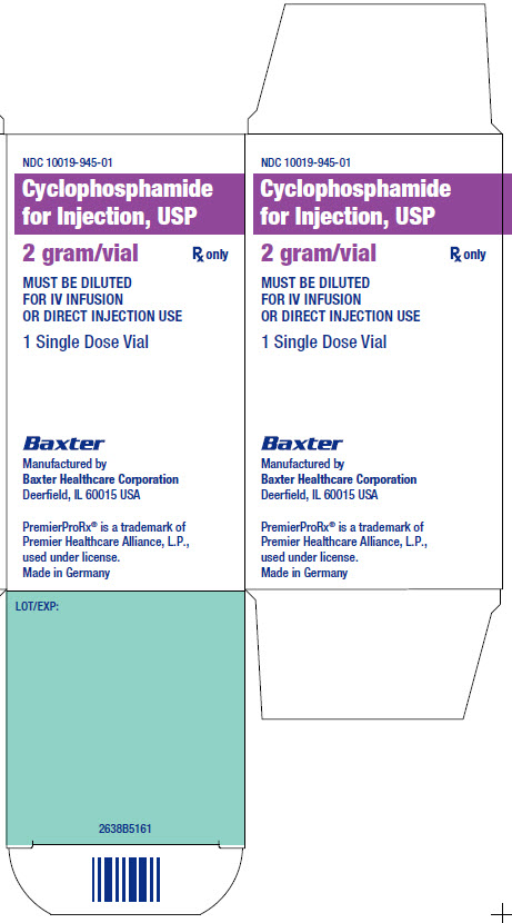 Cyclophosphamide Premier Pro Representative Carton Label 10019-945-01   2 of 2