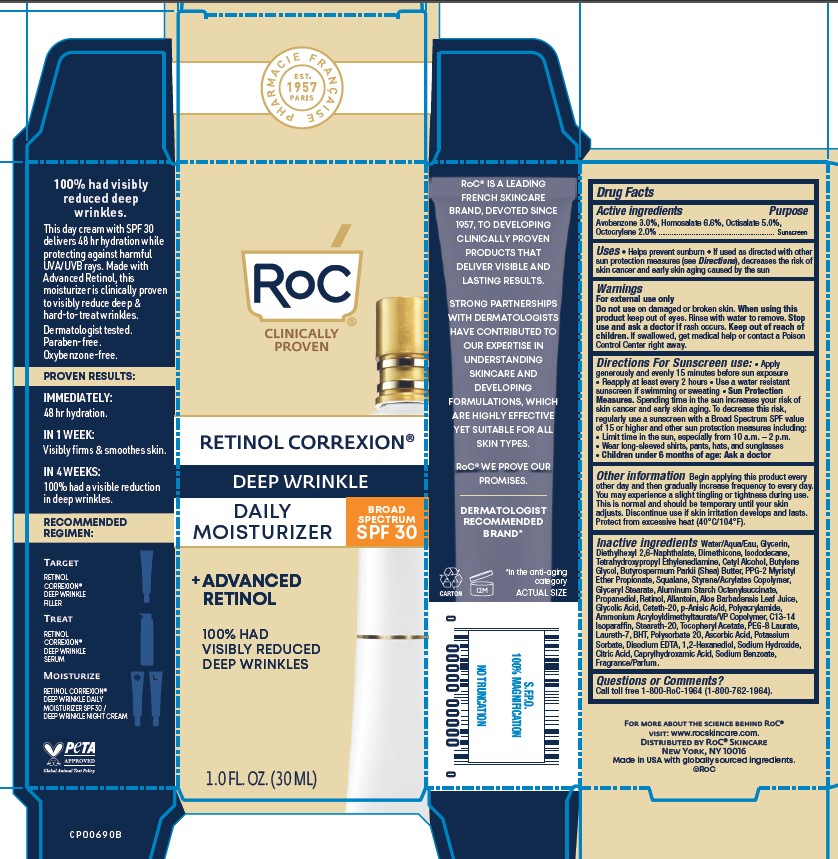 RoC Retinol Correxion Deep Wrinkle Daily Moisturizer SPF 30