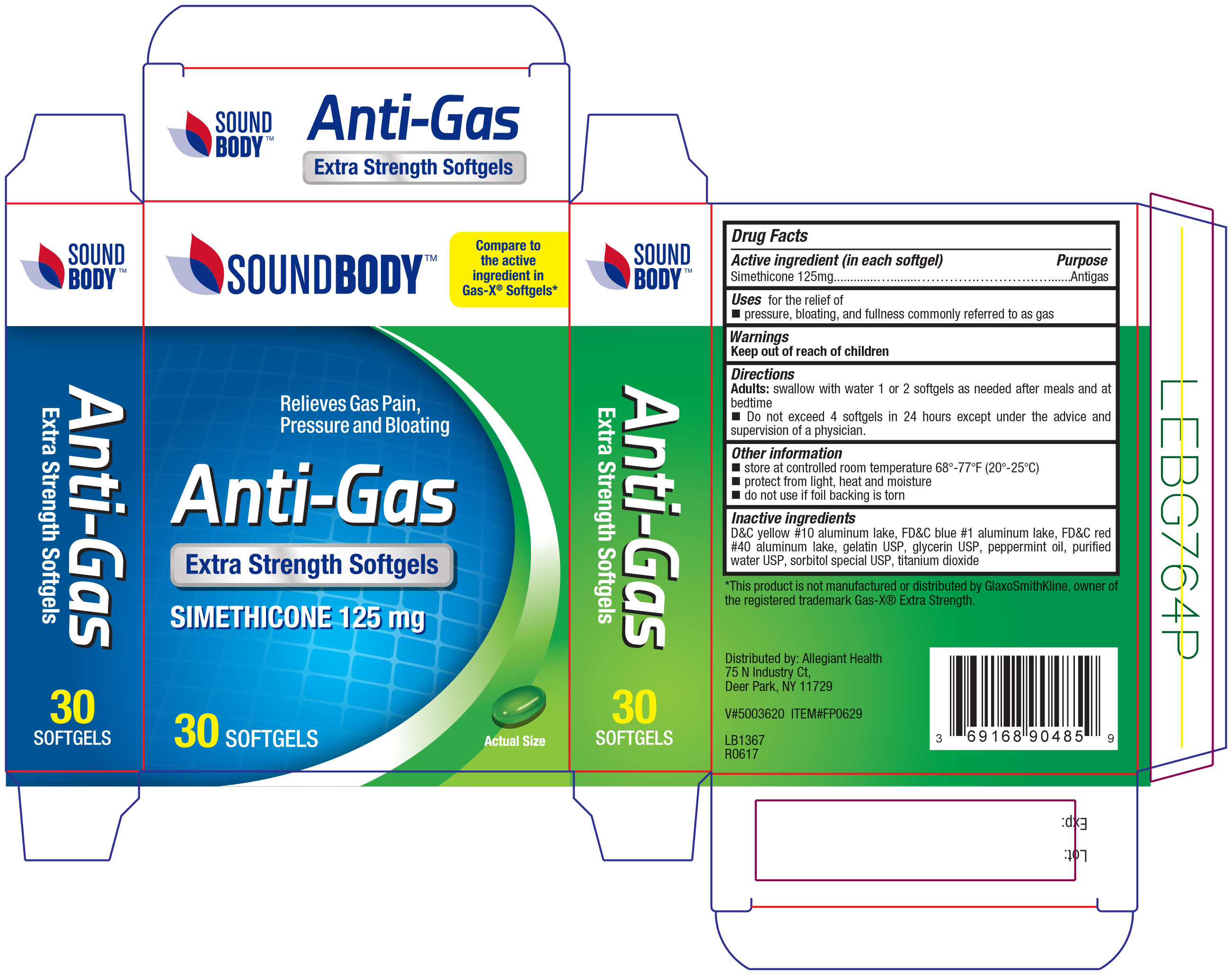 Anti-Gas 30ct. Softgels