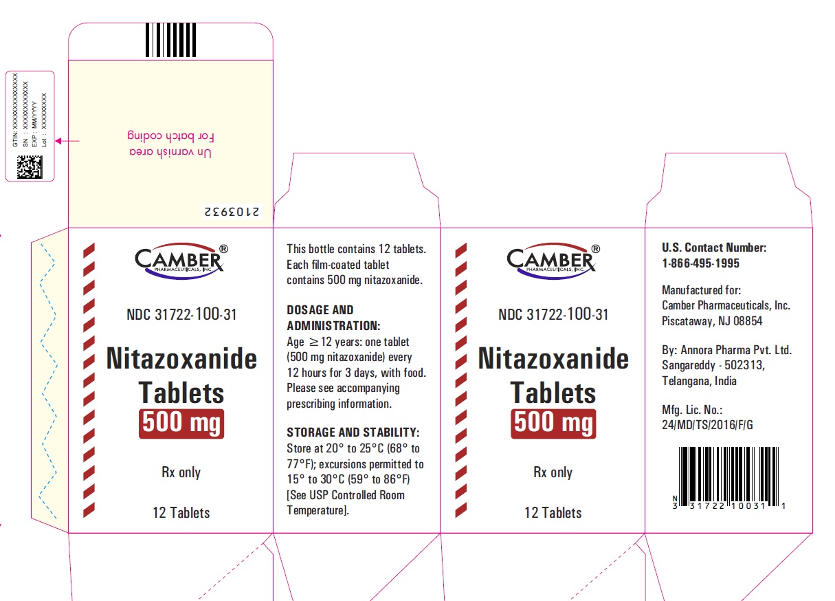 nitazoxanidetablets12scartonlabel