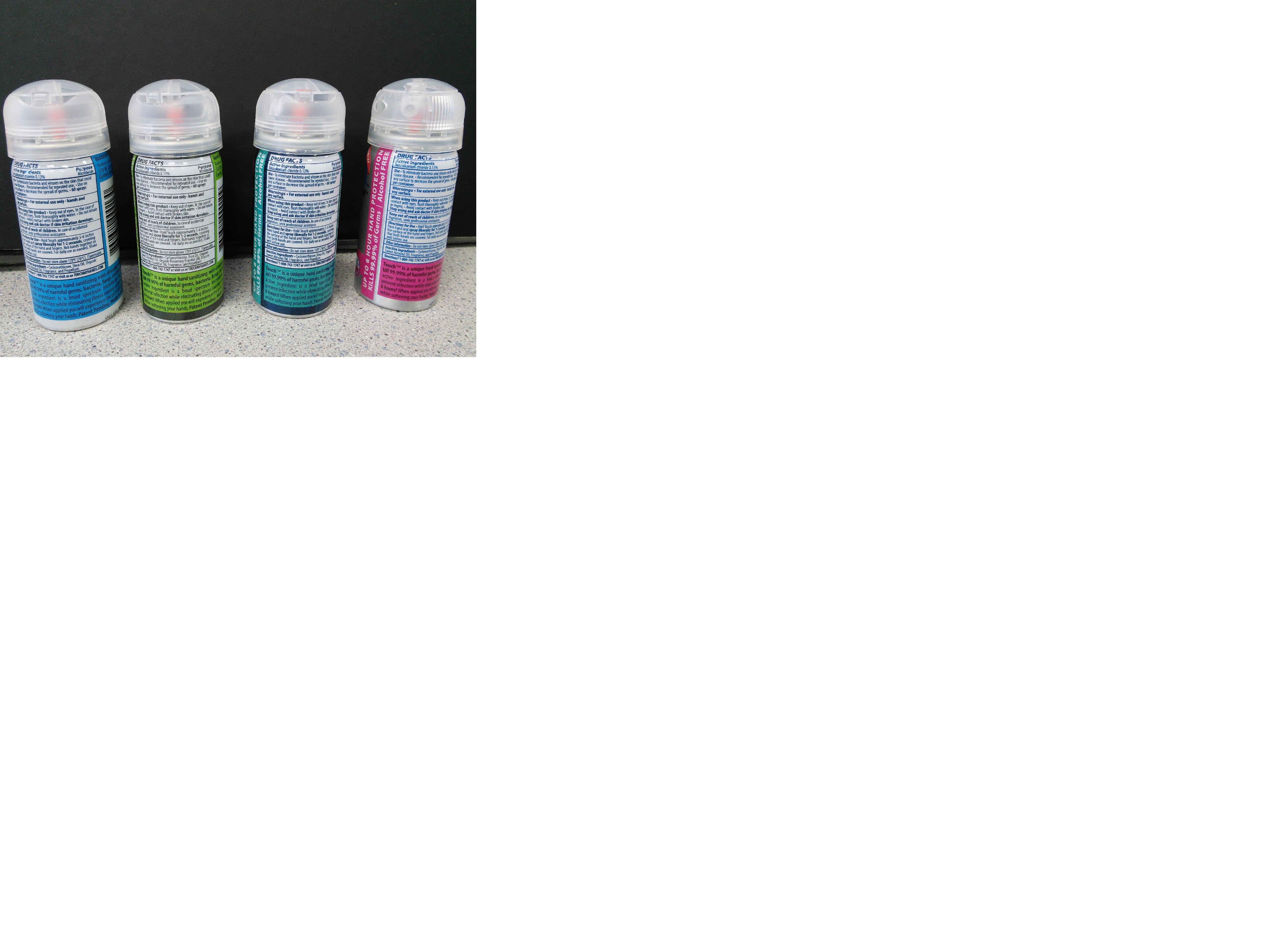 Touch Container Sample Back