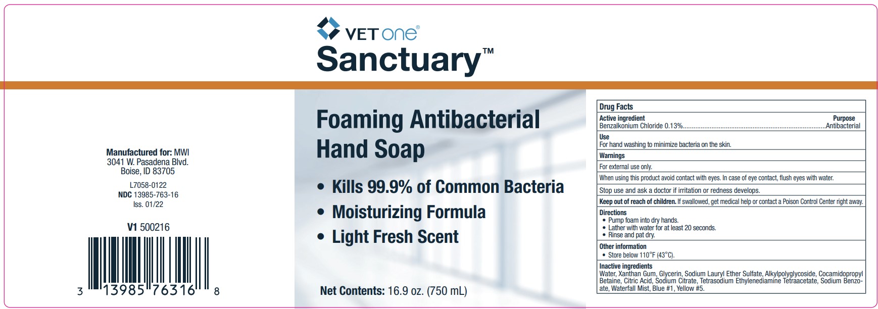 VetOne Sanctuary Hand Soap - 16.9 oz