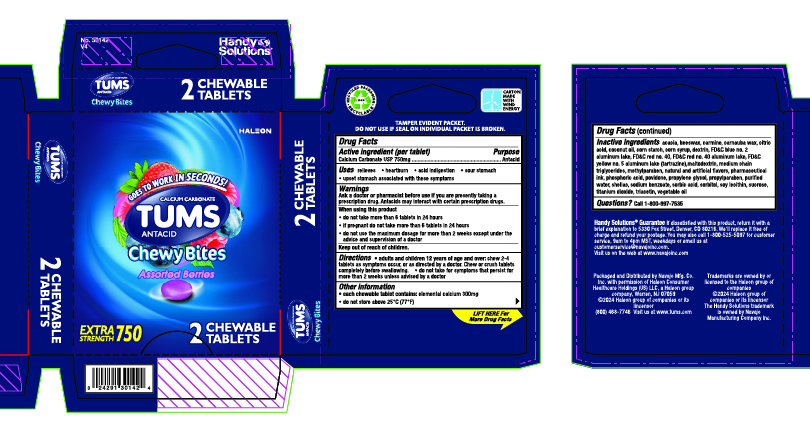 TUMS CHEWY BITES 2CT