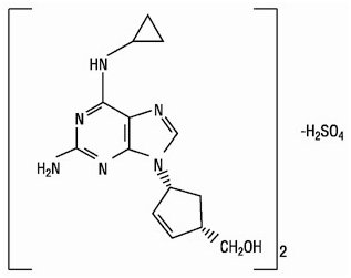 Ziagen chem structure