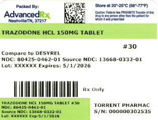 Trazodone HCl 150mg #30